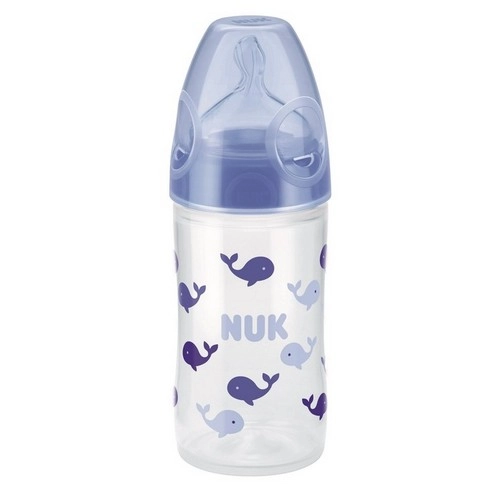 Бутылочка Нук Nuk FC Фест Чойс First Choice New Classic Love PP с силиконовой соской 150мл размер 1 10743578 Бутылочки пластиковые 1 шт.