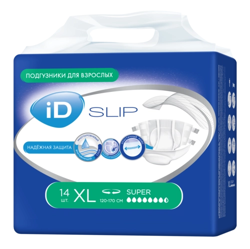 Подгузники урологические iD Slip Super XL Подгузники урологические 14 шт.