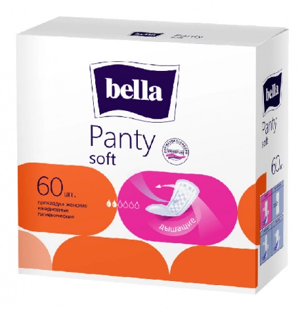 Классические ежедневки Bella Panty Soft 60 шт. 60 шт.