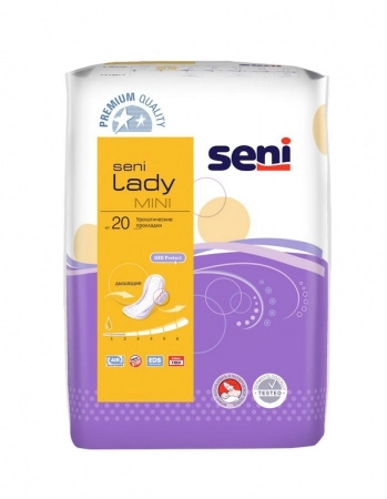 Урологические прокладки Seni Lady Mini 20 шт. Прокладки 20 шт.