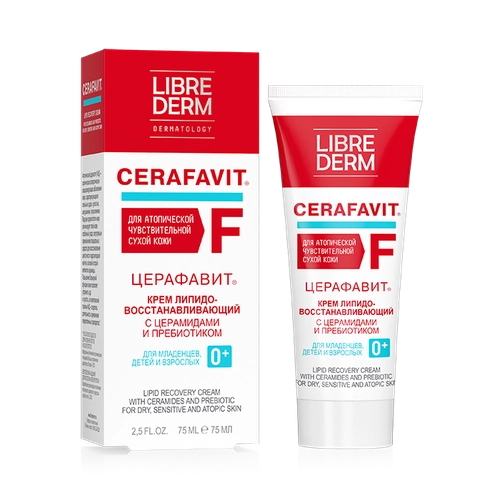 Либридерм Librederm CERAFAVIT крем для лица и тела Крем 75мл 1 шт.