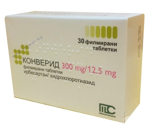 Конверид Таблетки 300мг/12,5мг 30 шт.