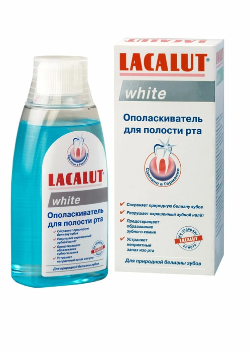 Ополаскиватель для полости рта Лакалют Lacalut White Уайт Ополаскиватель 300мл 1 шт.