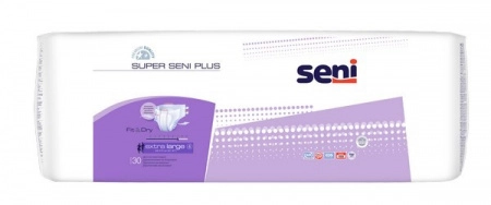 Урологические подгузники Super Seni Plus Extra Large 30 шт. Подгузники 30 шт.