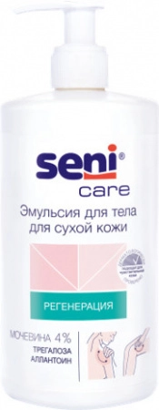 Эмульсия для сухой кожи Seni Care 4% UREA 500 мл. 1 шт.