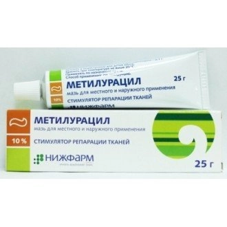 Метилурациловая мазь Мазь 10% 25г 1 шт.