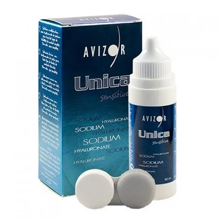 Раствор для контактных линз Авизор Avizor Unica Sensitive Растворы по уходу за контактными линзами 100мл 1 шт.
