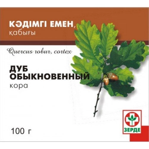 Дуба кора Сырье лекарственное растительное 100г 1 шт.