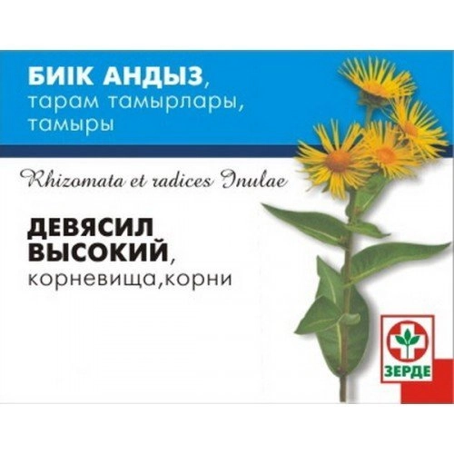 Девясила корневище с корнями Сырье лекарственное растительное 50г 1 шт.