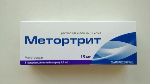 Метортрит Ромфарм Раствор для инъекций в шприце 1мл 1 шт.