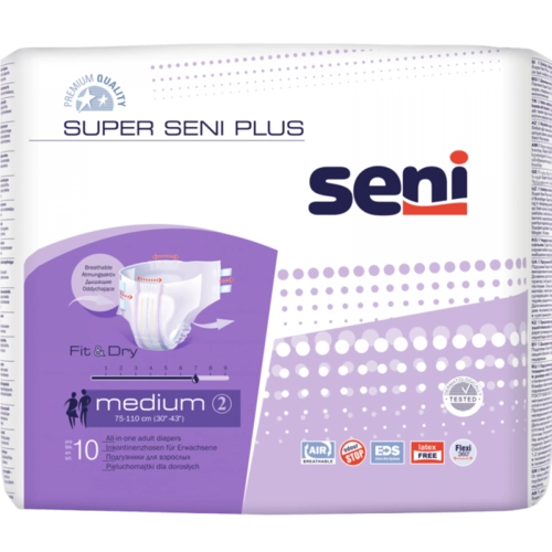Подгузники урологические Сени Seni Super Plus Large Подгузники для взрослых 10 шт.