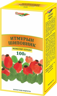 Шиповника плоды Сырье лекарственное растительное 100г 1 шт.