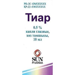 Тиар Капли глазные 0,5% 10мл 1 шт.