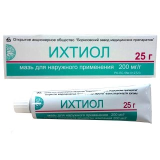Ихтиоловая мазь Мазь 20% 25г 1 шт.