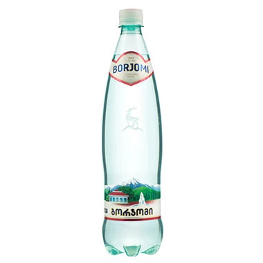Минеральная вода Боржоми 1,0л пластиковая бутылка Вода минеральная 1 шт.