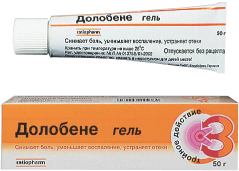 Долобене Гель 50г 1 шт.