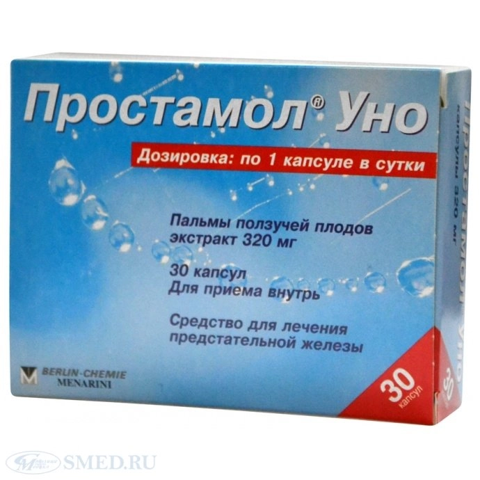 Простамол Уно Капсулы 320мг 60 шт.