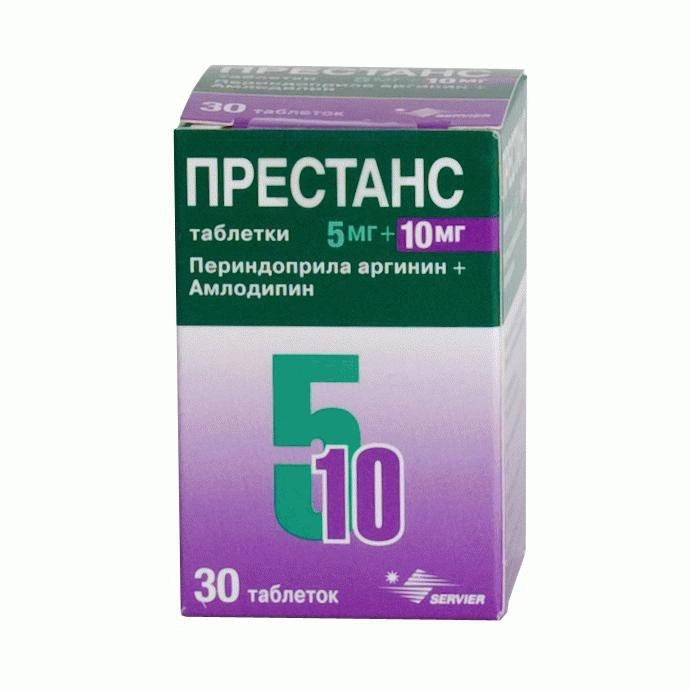 Престанс Таблетки 5мг/10мг 30 шт.