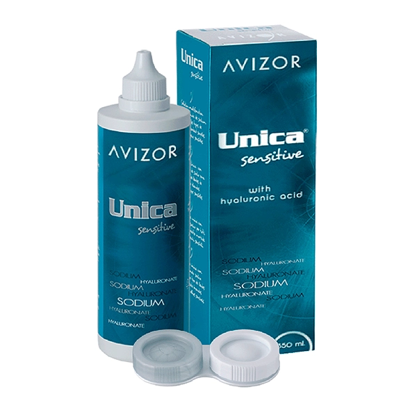 Раствор для контактных линз Авизор Avizor Unica Sensitive Растворы по уходу за контактными линзами 350мл 1 шт.