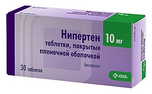 Нипертен Таблетки 2,5мг 30 шт.